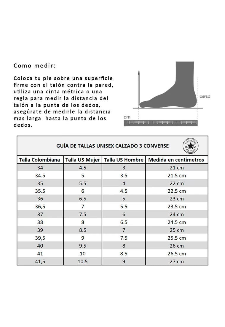 Converse En Plataforma Botin