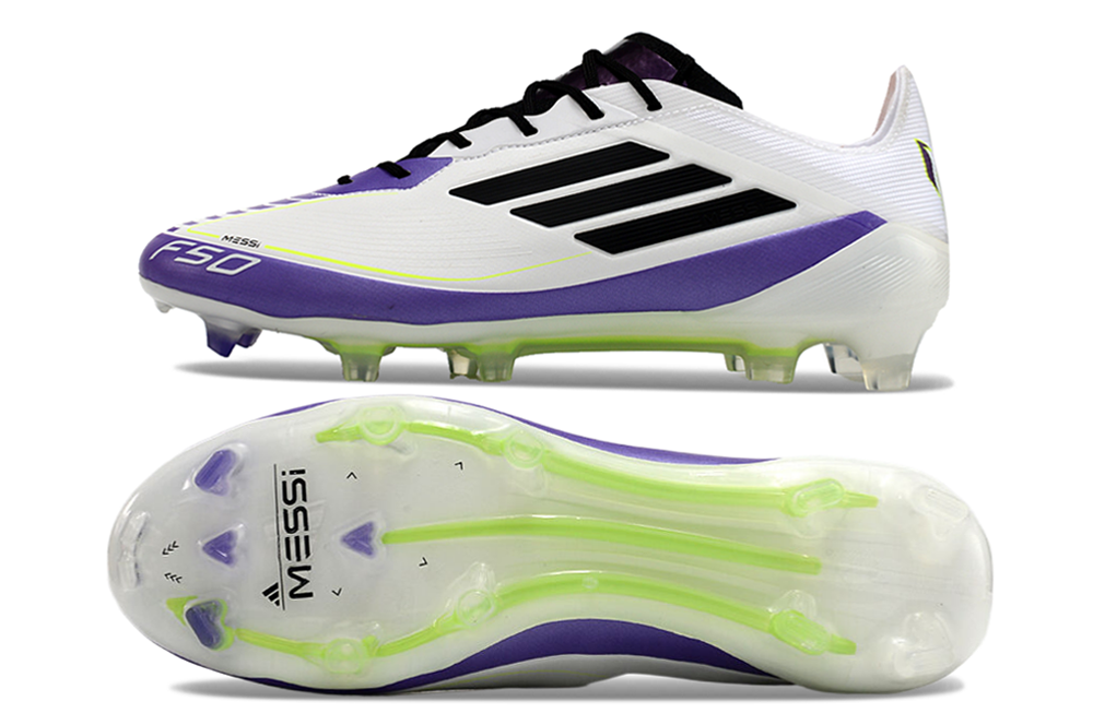 Guayo Adidas Messi F50 Blanco Morado