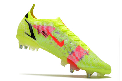 Guayo Nike Mercurial Amarillo Verde Tache Aluminio