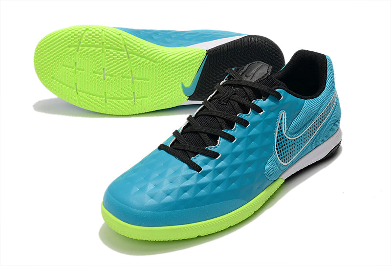 Tenis futsal store nike tiempo azul