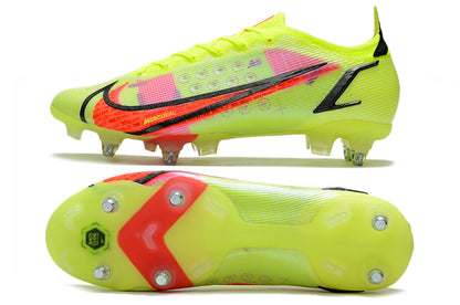 Guayo Nike Mercurial Amarillo Verde Tache Aluminio