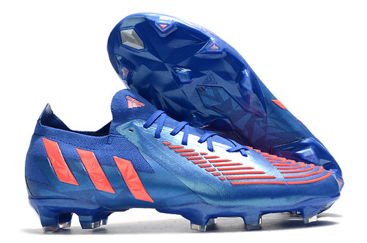 Guayo Adidas Predator Edge Azul Cordon