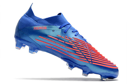 Guayo Adidas Predator Edge Azul Cordon