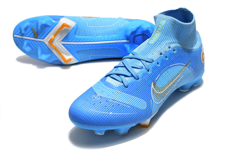 Guayo Nike Mercurial Azul Claro Bota