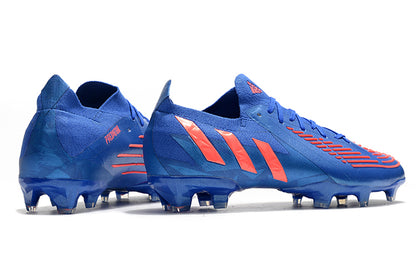 Guayo Adidas Predator Edge Azul Cordon