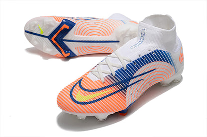 Guayo Nike Mercurial Blanco Naranja Bota