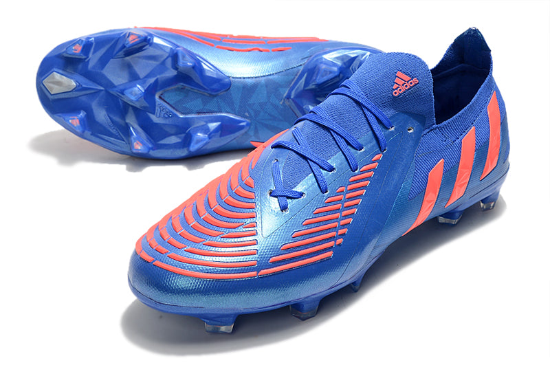 Guayo Adidas Predator Edge Azul Cordon