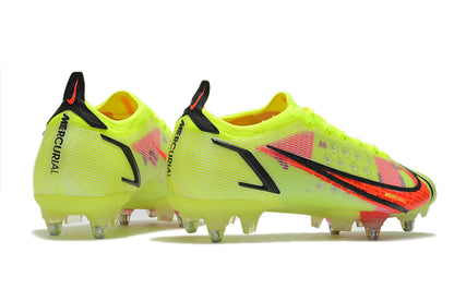 Guayo Nike Mercurial Amarillo Verde Tache Aluminio