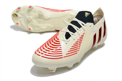 Guayo Adidas Predator Edge Blanco Rojo