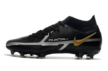 Guayo Nike Phantom Negro Dorado